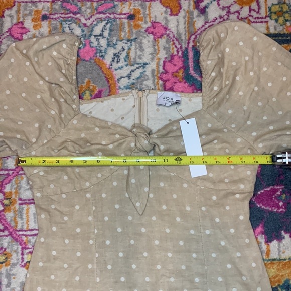 J.O.A. Polka dot puff sleeve dress 3070 - Picture 9 of 13